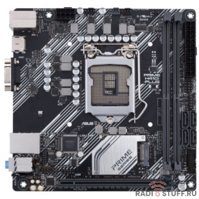 Asus  PRIME H410I-PLUS/CSM Soc-1200 Intel H410 2xDDR4 mini-ITX AC`97 8ch(7.1) GbLAN+VGA+HDMI