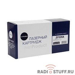 NetProduct CF226A Картридж (CF226A/052) для HP LJ M402/M426, 3,1K 