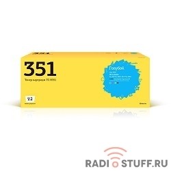 T2 CF351A Картридж (TC-H351)для HP LaserJet Pro M176n MFP/M177fw MFP (1000 стр.) голубой, с чипом