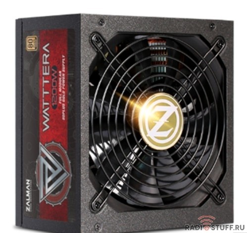 Zalman <EBTII> ZM1200-EBTII  1200W, ATX12V v2.3, EPS, APFC, 14cm Fan, FCM, 80+ Gold,  Retail