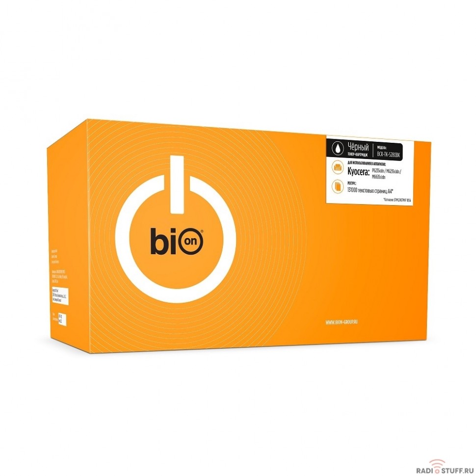 Bion TK-5280BK Картридж для Kyocera P6235cdn/M6235cidn/M6635cidn (13000  стр.), Черный