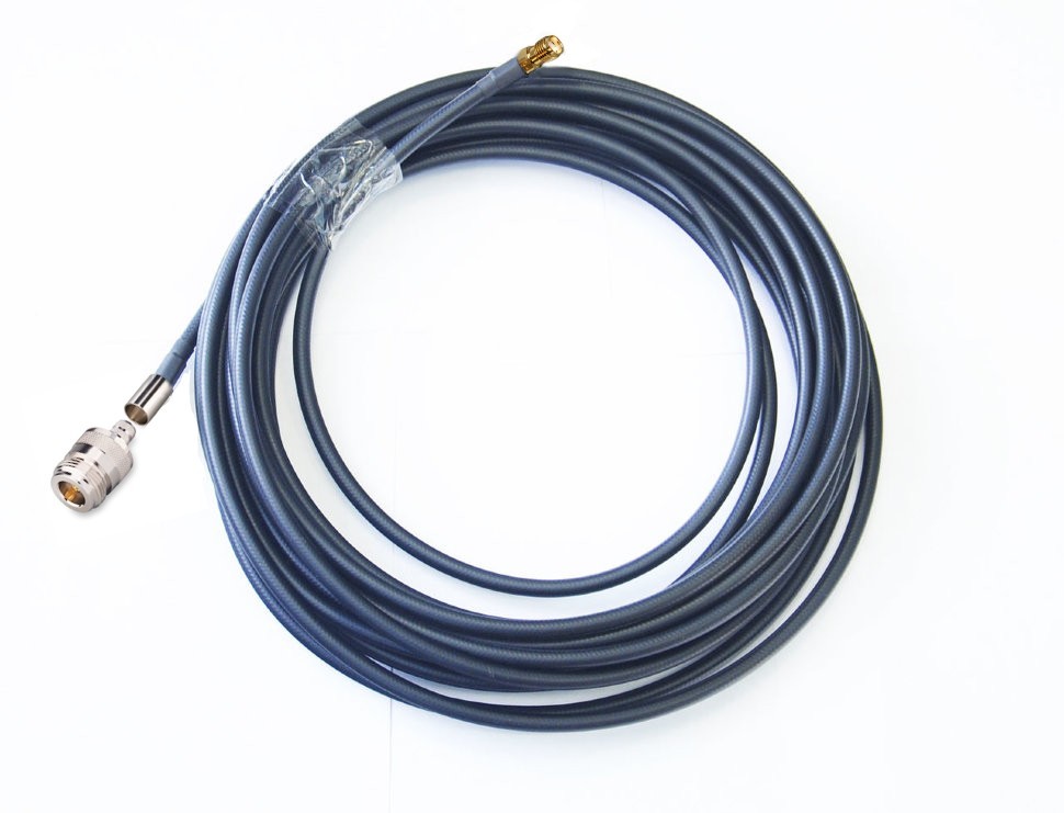 Кабельная сборка 5D-FB (SMA-female—N-female), 15 метров, белый